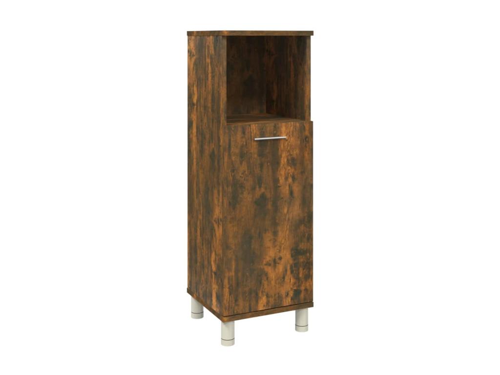 Oak Wood, Wardrobe, 30 X 30 X 95 cm, Brown