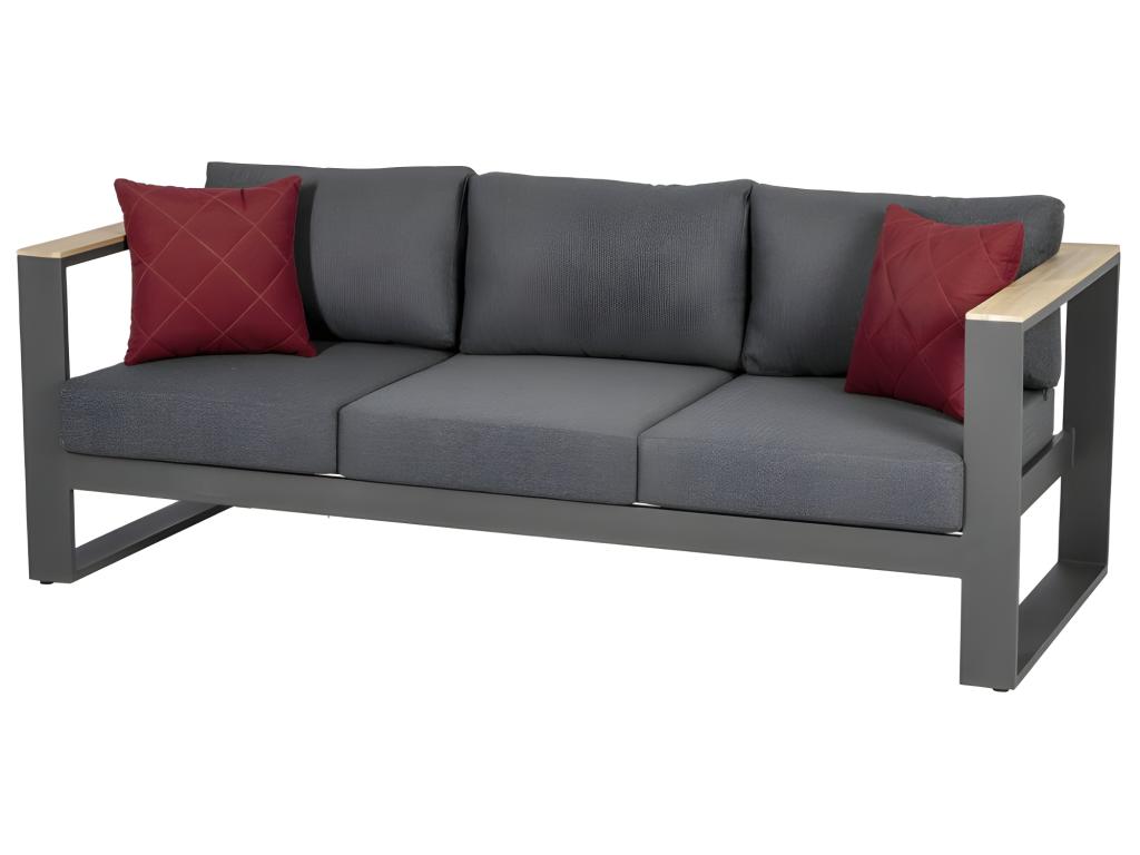 Aluminum, Outdoor Furniture Set, Gray