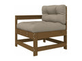 Solid Wood, Outdoor Furniture Set, Brown