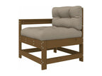 Solid Wood, Outdoor Furniture Set, Brown