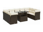 Woven Resin, Outdoor Furniture Set, Brown
