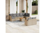 Woven Resin, Outdoor Furniture Set, Beige