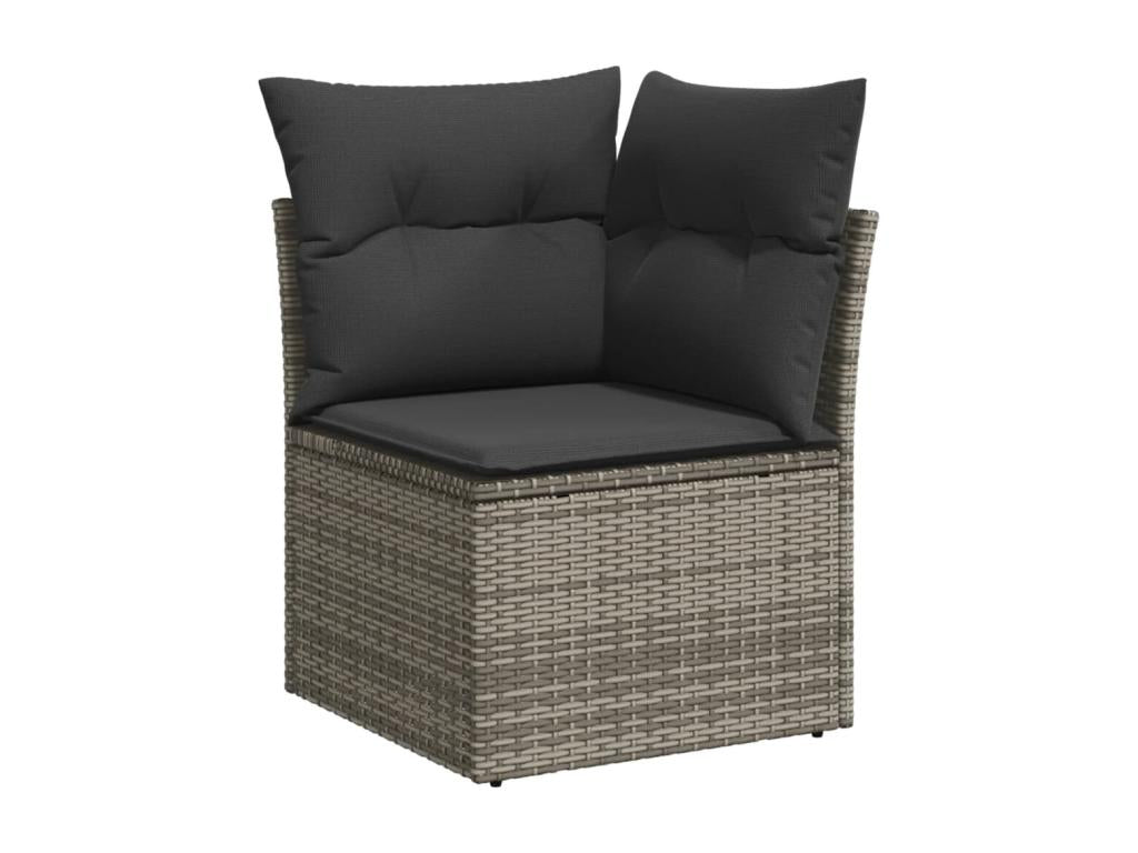 Woven Resin, Outdoor Furniture Set, Gray