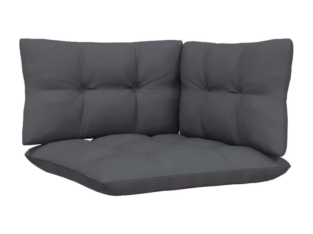 Pine Wood, Outdoor Furniture Set, Black