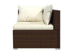 Woven Resin, Outdoor Furniture Set, Brown