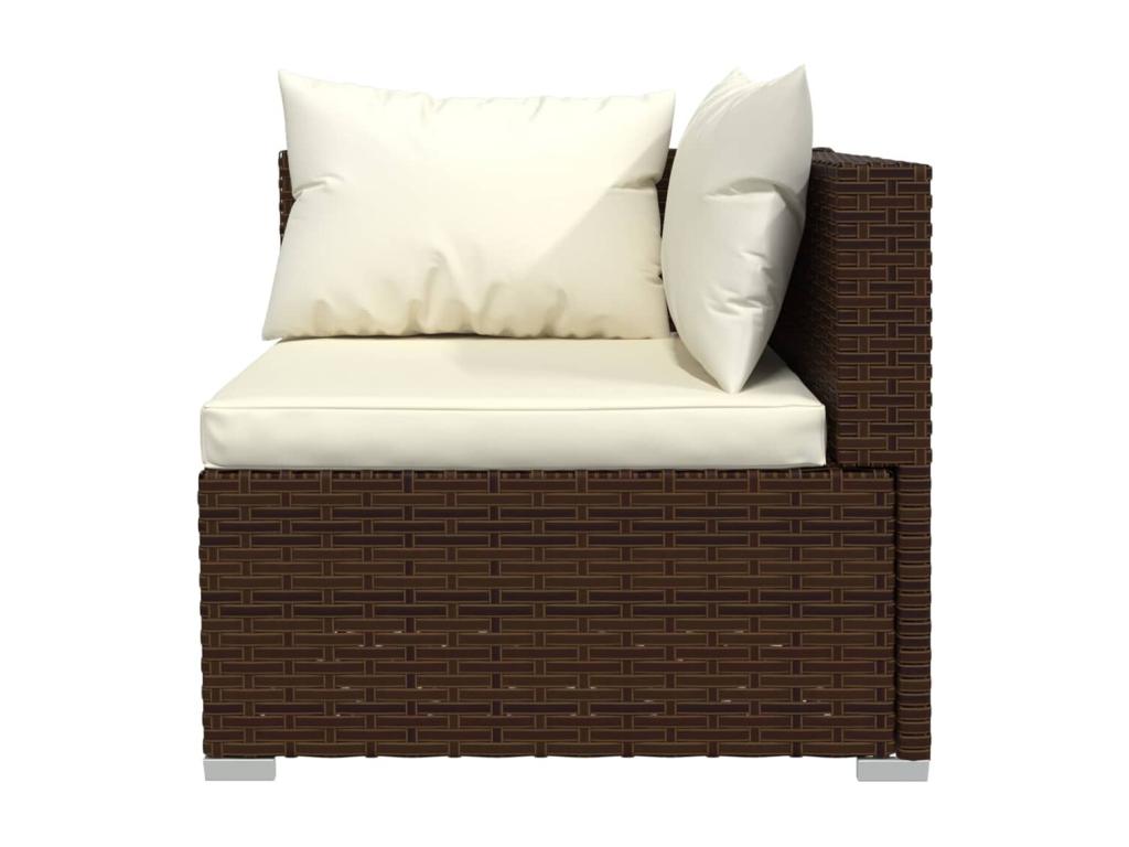 Woven Resin, Outdoor Furniture Set, Brown