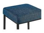Fabric, Stool, Blue