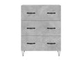 Sideboard, 69.5 X 34 X 90 cm, Gray