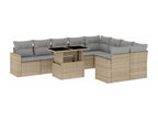 Woven Resin, Outdoor Furniture Set, Beige