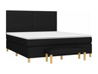 Fabric, Bed Base, 160 X 200 cm, Black