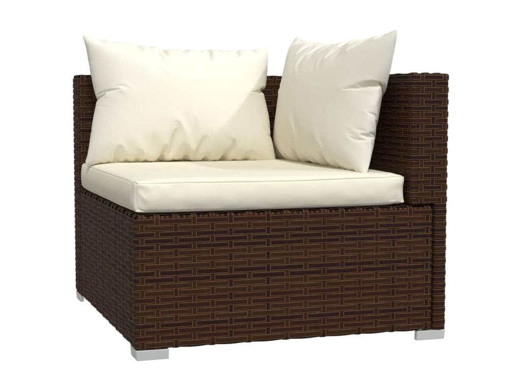 Woven Resin, Outdoor Furniture Set, Brown
