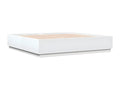 Bed Frame, 200 X 200 cm, White