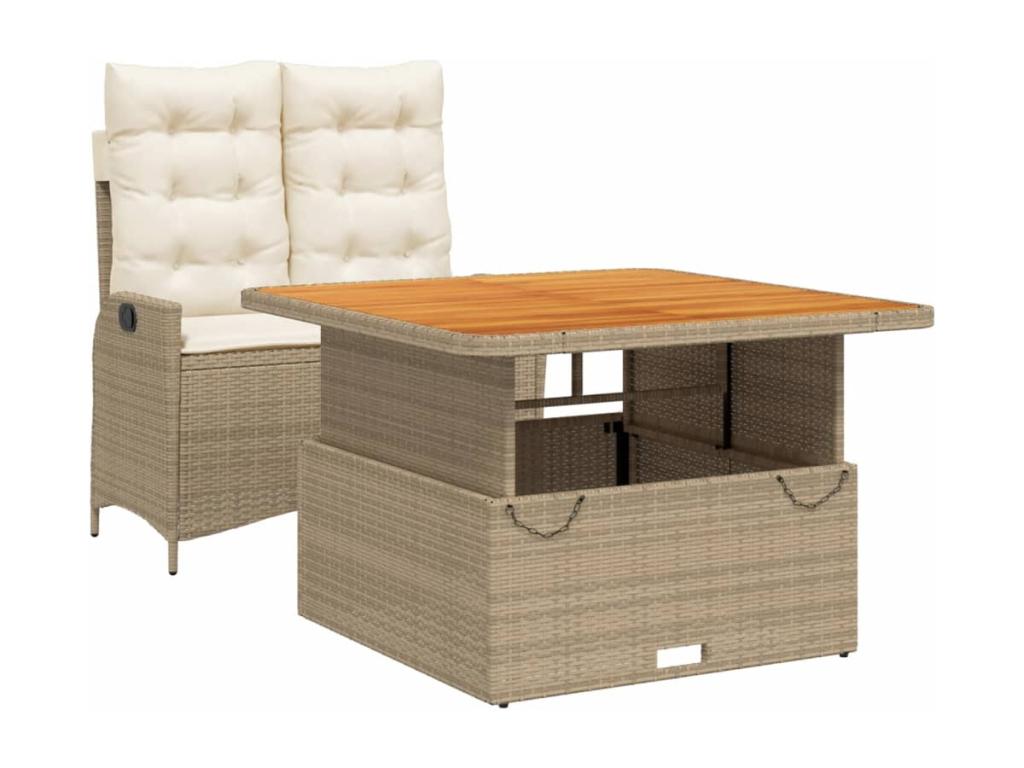 Woven Resin, Outdoor Furniture Set, Beige