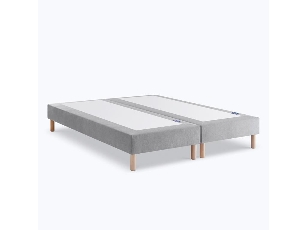 Solid Wood, Bed Base, 90 X 190 cm, Gray