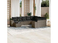 Woven Resin, Outdoor Furniture Set, Gray