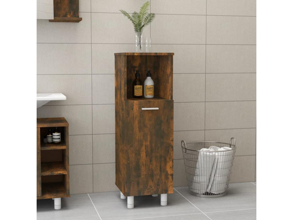 Oak Wood, Wardrobe, 30 X 30 X 95 cm, Brown