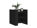 Nightstand, 45 X 50 X 50 cm, Black