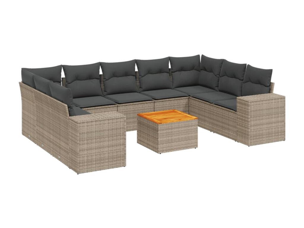 Woven Resin, Outdoor Furniture Set, Gray