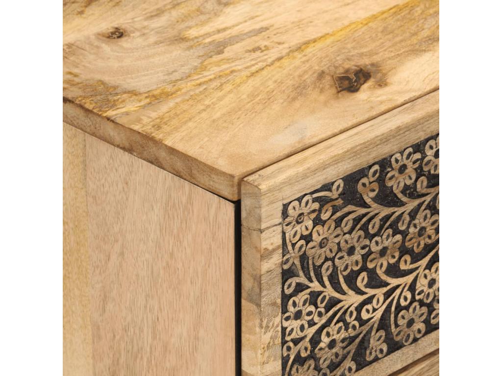 Nightstand, 50 X 33 X 60 cm, Brown