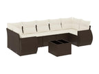 Woven Resin, Outdoor Furniture Set, Brown