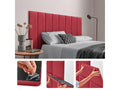 Velvet, Headboard, 60 X 20 cm, Red