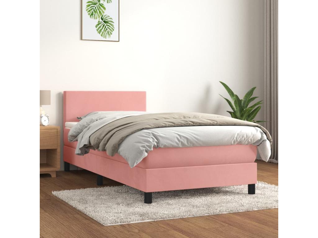 Velvet, Bed Base, White