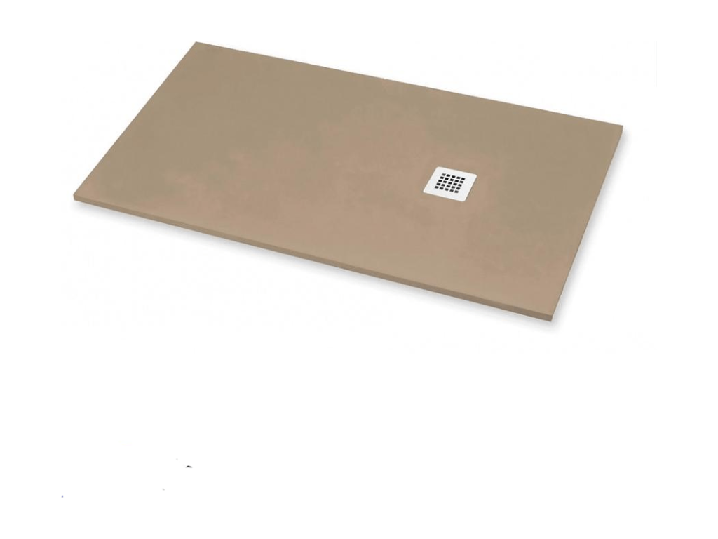 Shower Tray, 95 X 110 cm, Beige