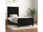 Velvet, Bed Frame, 90 X 190 cm, Black