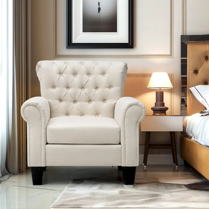 Pellebant Modern Accent Chair Club Armchair for Living Room