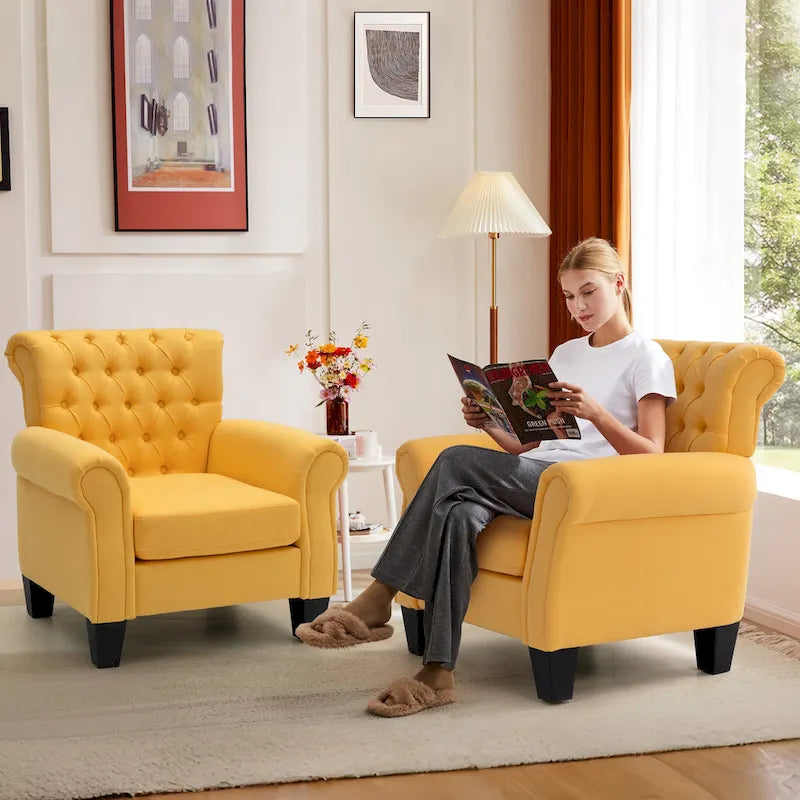 Pellebant Modern Accent Chair Club Armchair for Living Room