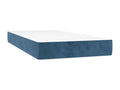 Velvet, Bed Base, Blue