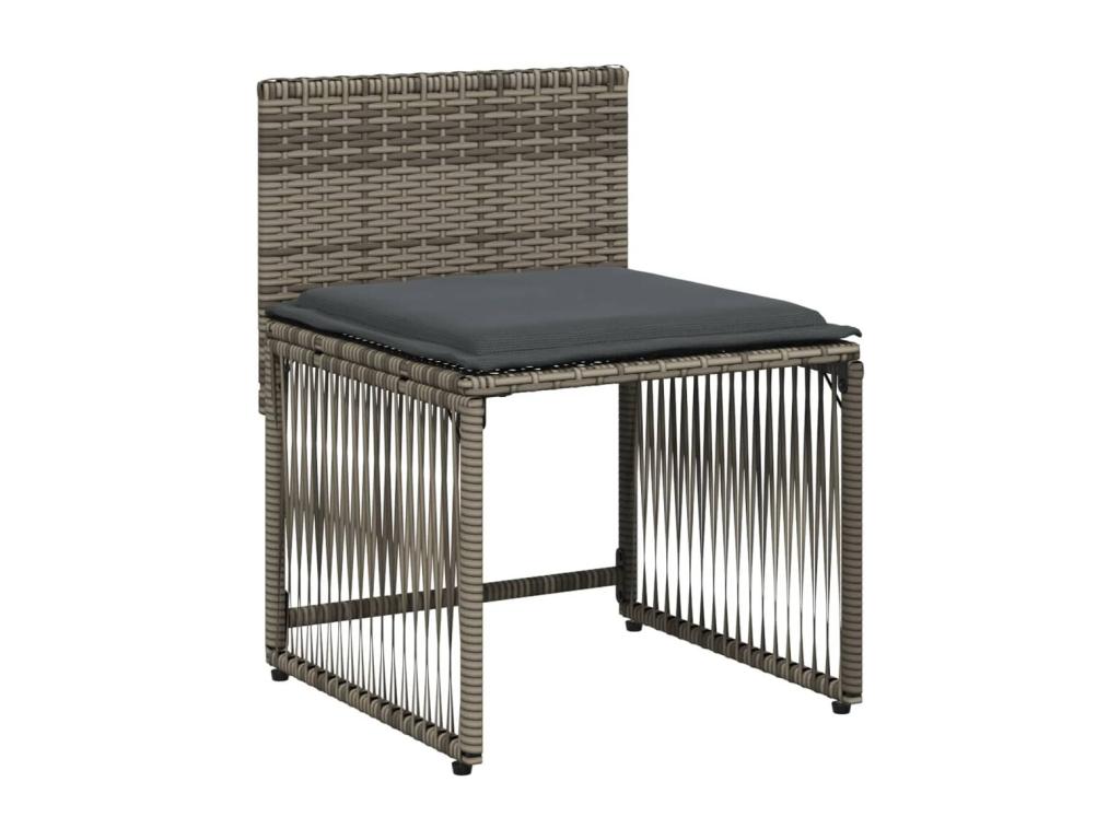 Woven Resin, Outdoor Furniture Set, Gray