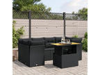 Woven Resin, Outdoor Furniture Set, Black