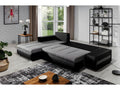 Faux Leather, Sectional Sofa, White And Gray
