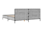 Metal, Bed Frame, 180 X 200 cm, Gray