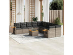 Woven Resin, Outdoor Furniture Set, Gray