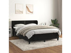 Velvet, Bed Base, 140 X 200 cm, Black