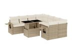 Woven Resin, Outdoor Furniture Set, Beige