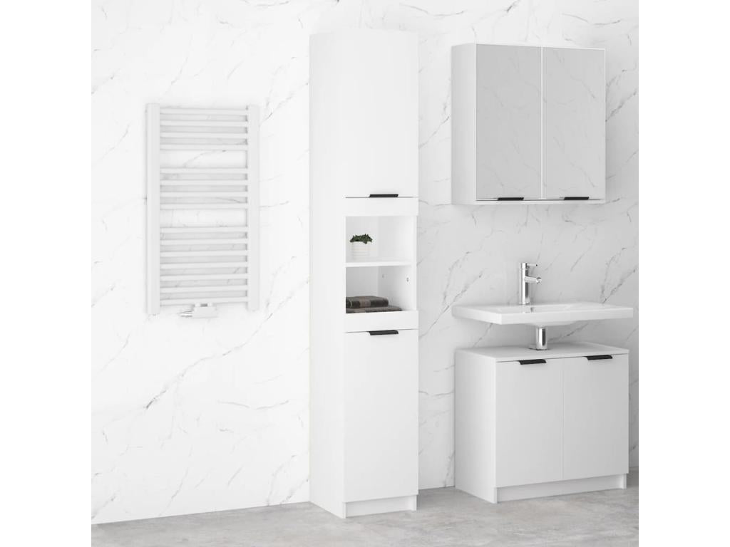 Wardrobe, 32 X 34 X 188.5 cm, White