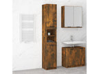 Oak Wood, Wardrobe, 32 X 34 X 188.5 cm, Brown