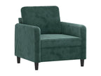 Velvet, Sofa, Green