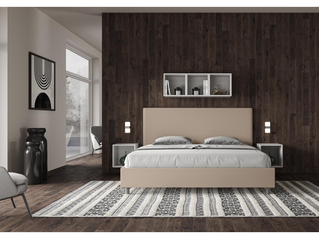 Faux Leather Bed Base