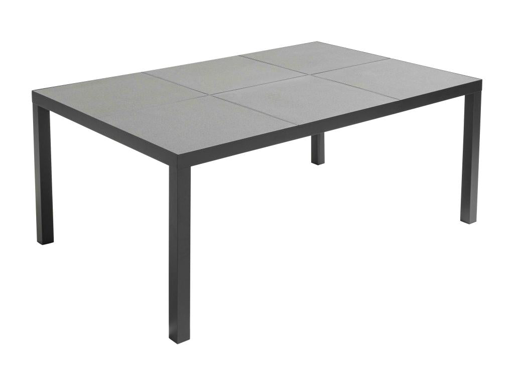 Aluminum, Table, Gray