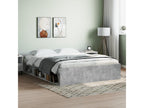 Bed Frame, 150 X 200 cm, Gray