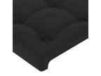 Faux Leather, Headboard, 72 X 5 X 78/88 cm, Black