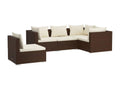 Woven Resin, Outdoor Furniture Set, Brown