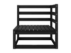 Pine Wood, Outdoor Furniture Set, Black