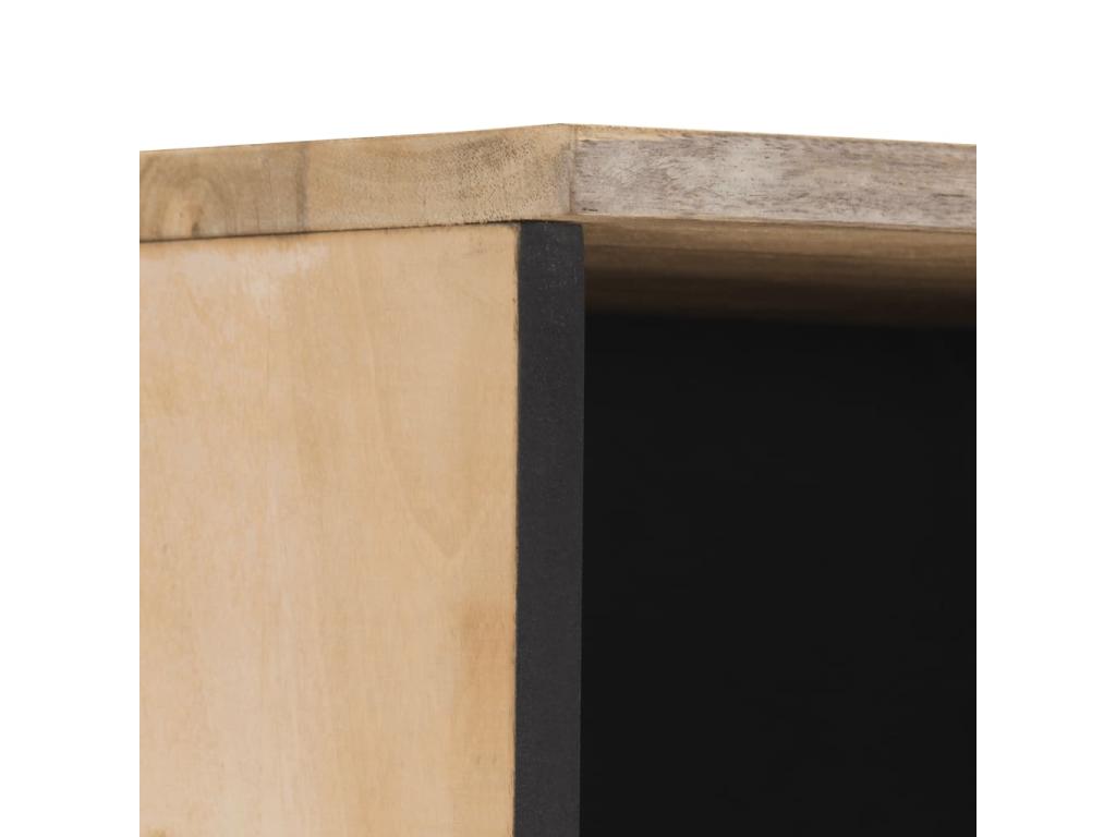 Solid Wood, Wardrobe, 38 X 33 X 160 cm, Brown