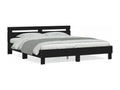 Bed Frame, 160 X 200 cm, Black