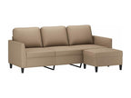 Faux Leather, Sofa, Brown